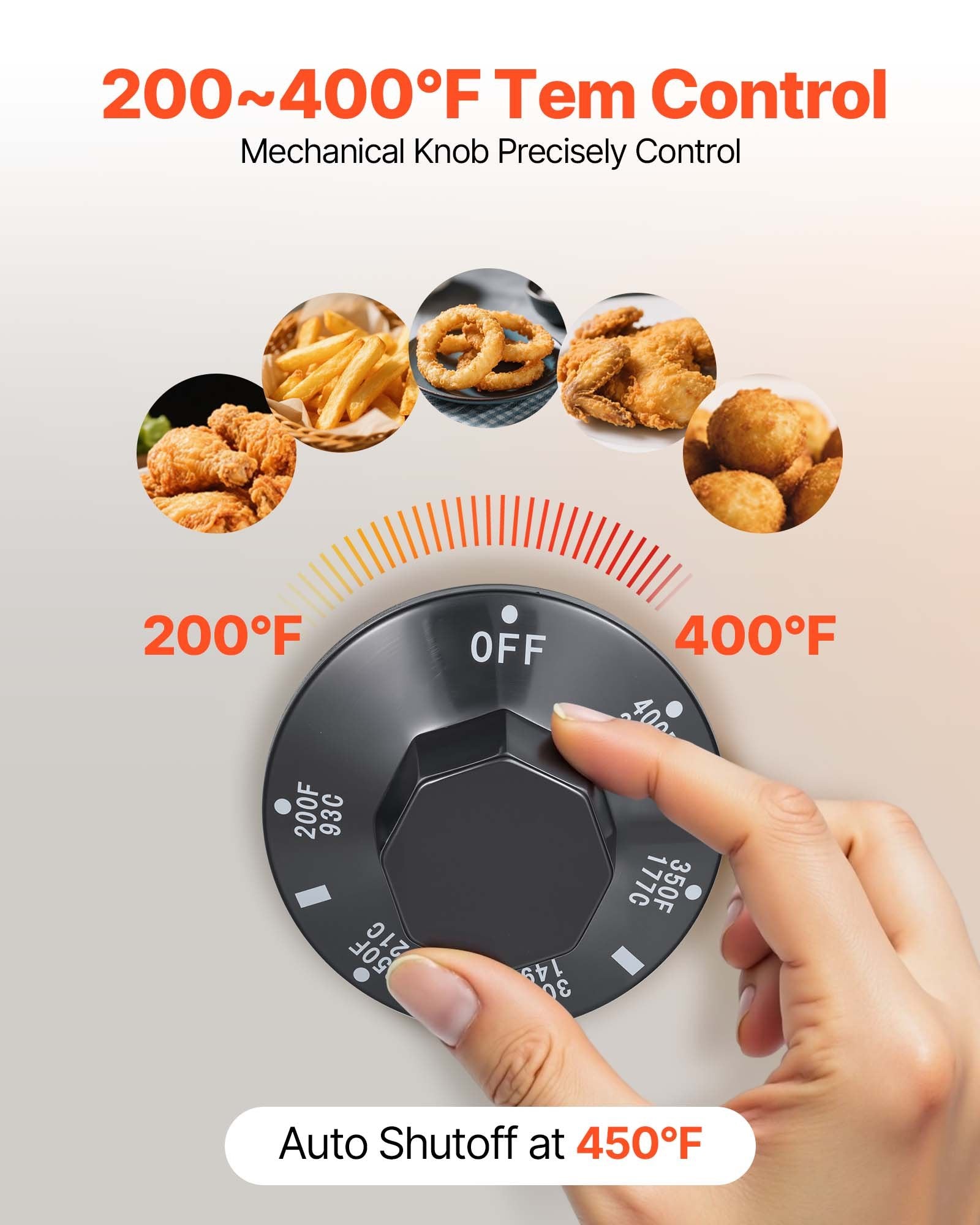 Schweb Commercial Deep Fryer Free Standing Propane Fryer 3-Burner Dual Basket 90,000BTU